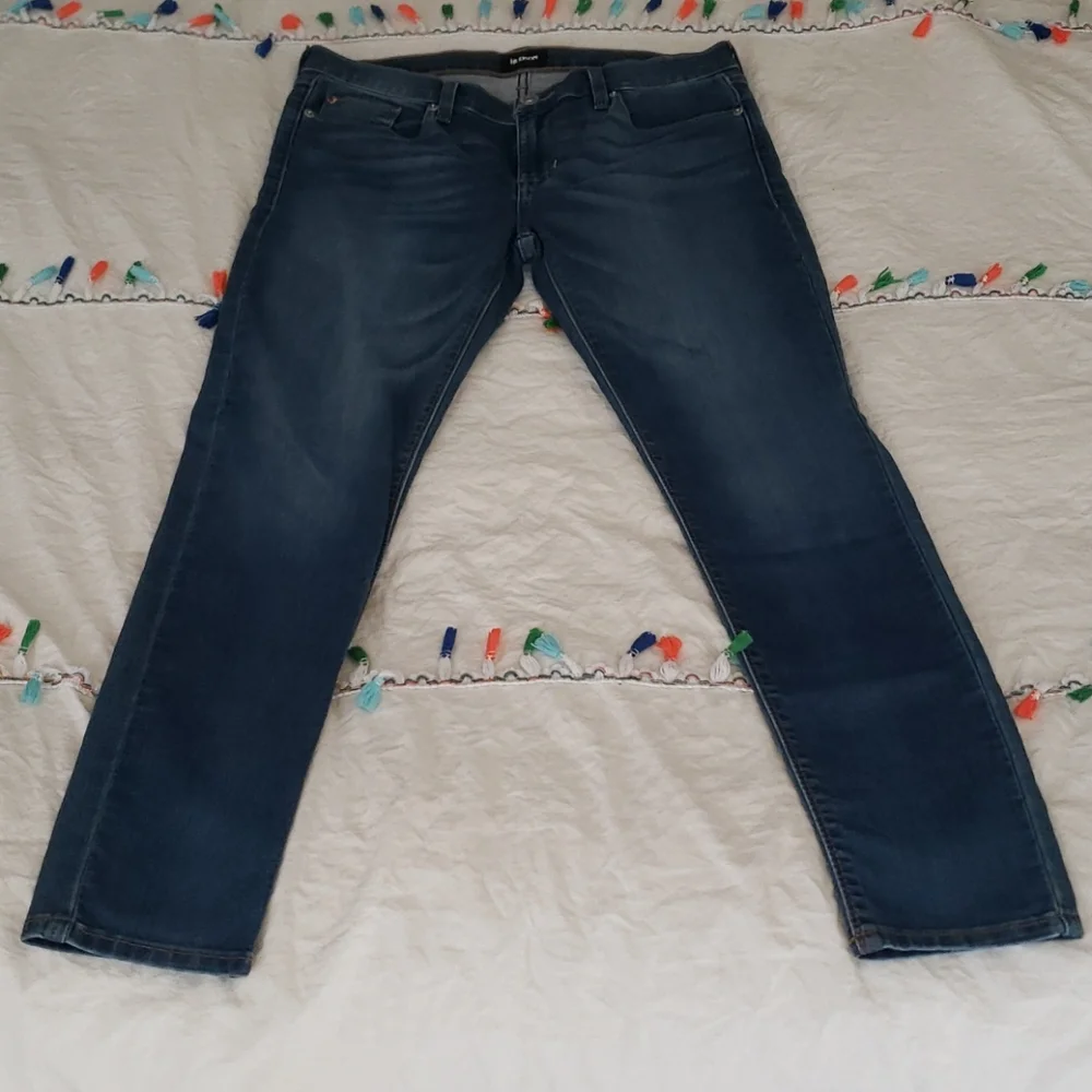 Hudson Crop Krista Super Skinny Jeans